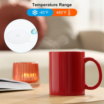 ya 14 9.20 baidi Silicone Cup Lids for Drinks, 4Pcs 4.3 Cover Diamond Shape Handle Light n-1