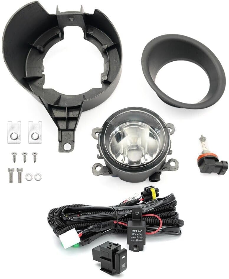 ya 10 9.16 zhengce for Nissan Frontier D40 with Chrome Steel Bumper DRL Halogen Fog Lights Dri