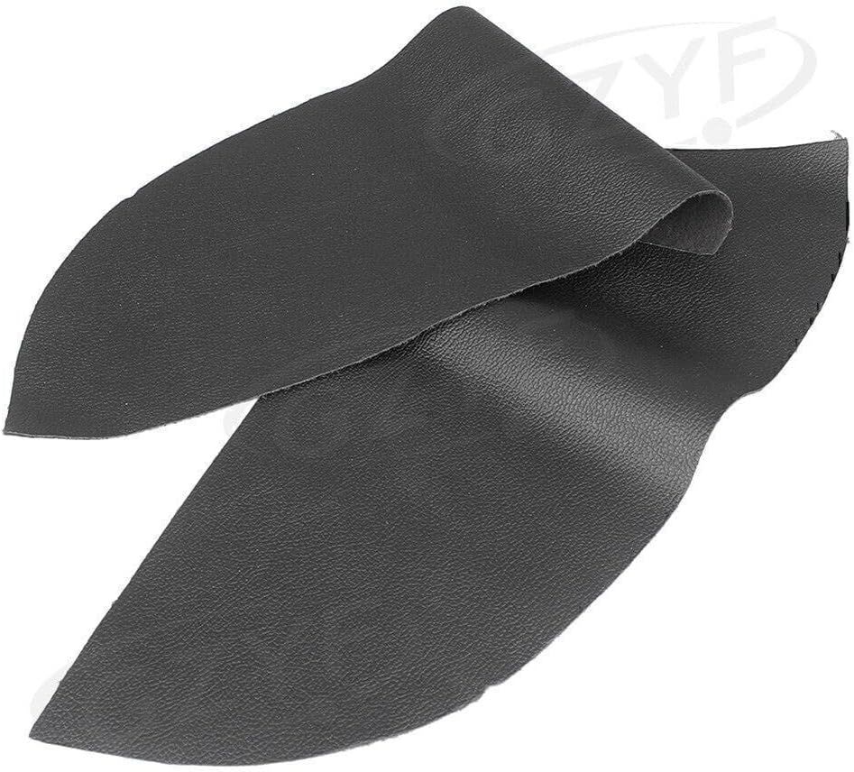 ya 4 8.14 2pcs Leather Front Door Panel Armrest Cover fit for Honda for Accord 2008-2012 Black New
