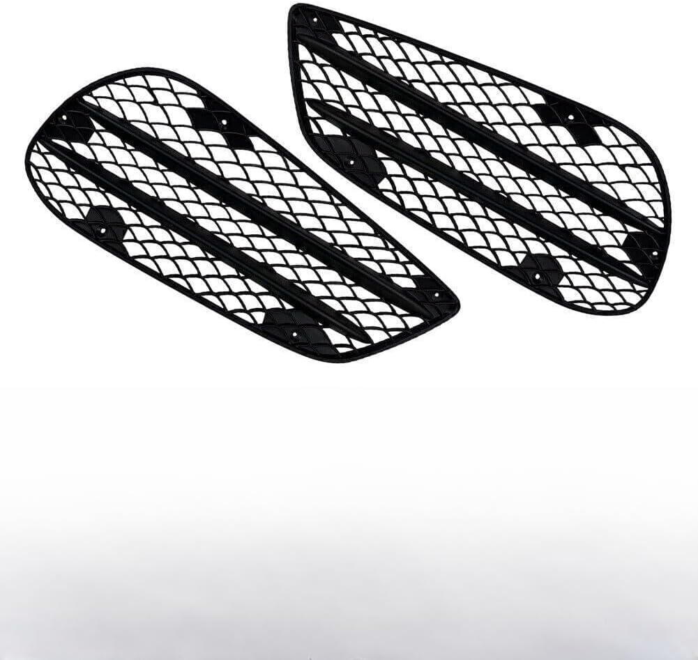 ya 4 8.14 2x Front Bumper Fog Lamp Grille Fit for Mercedes-Benz E Class W212 2013-2015 2014