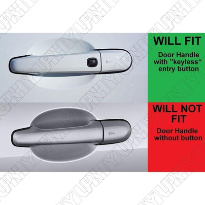 ya 9 10.24 for Jaguar 06-14 XK 09-15 for XF w/Keyless Button Front Left Door Handle Cap Cover