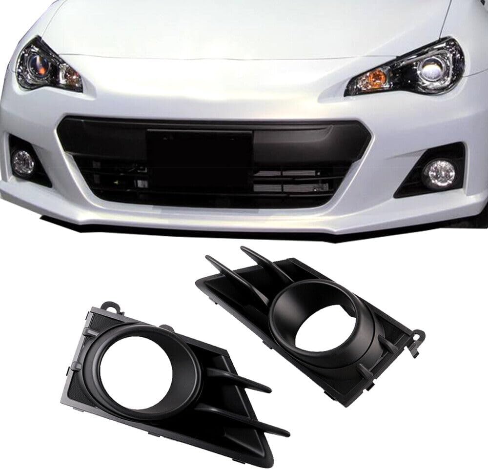 ya 10 9.16 zhengce 2-piece anti-collision fog lamp bezel kit for 13-16 for Subaru BRZ left and