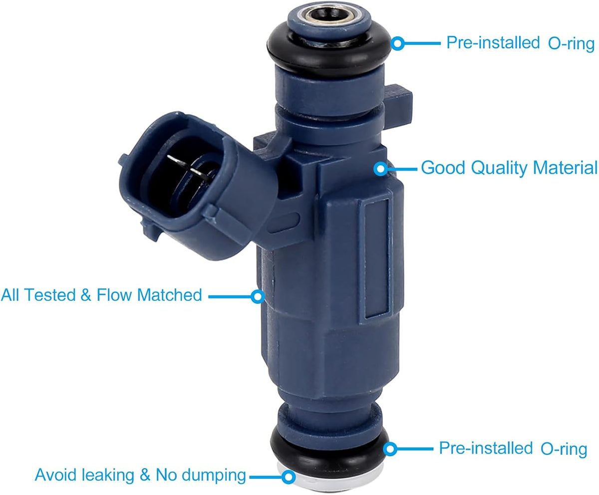 ya 10 9.16 zhengce 35310-2B000 4X Fuel Injector Suitable for Modern i30 1.4L 1.6L 2007-2016 Su
