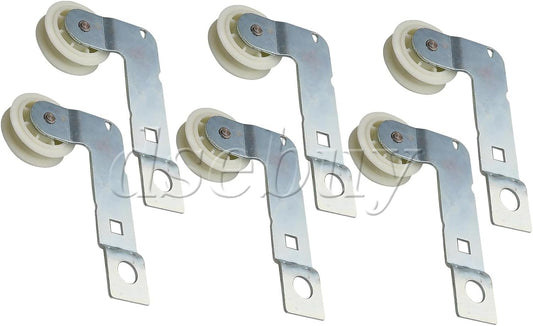 ya 26 10.21 baidi 6 Pieces Idler Pulley Replacement Part W10837240 16x9cm Metal+Plastic