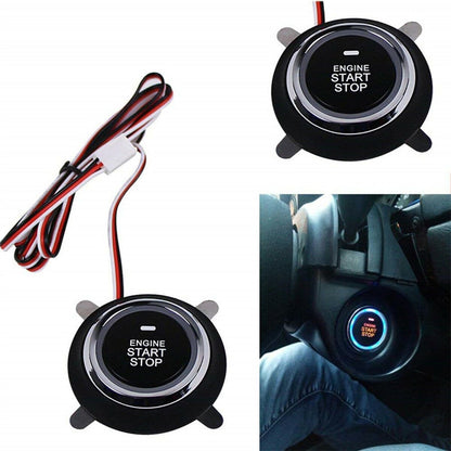 ya 4 8.8 Start Push Button Starter for Keyless Entry 12V Car SUV Alarm System Engine
