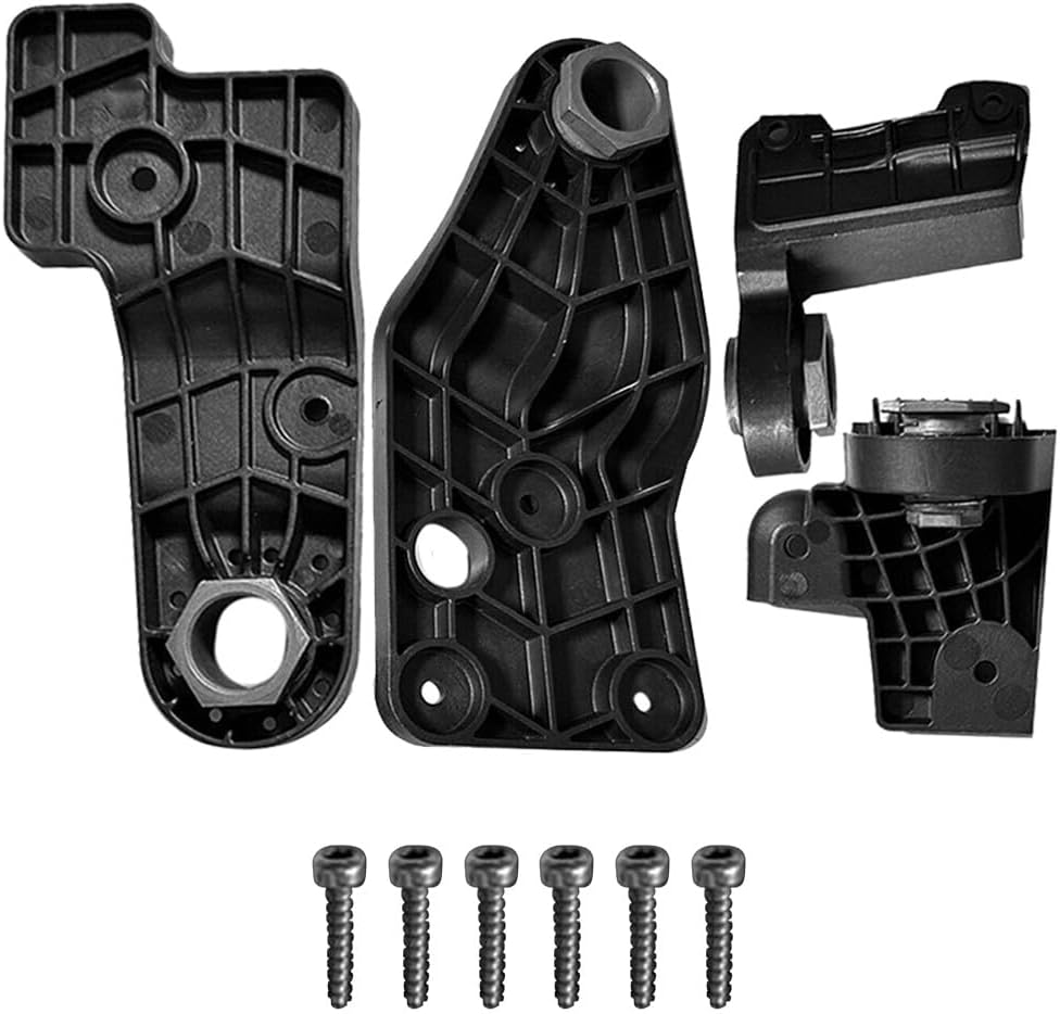 ya 9 10.24 Front Left Driver Side Headlight Lamp Holder Repair Black Kit For W167 CLE-Class