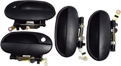 ya 2 8.15 Door Handle Outer Fit 1995-1999 for Hyundai Accent Front Rear Left Right 1 Set 4 pcs