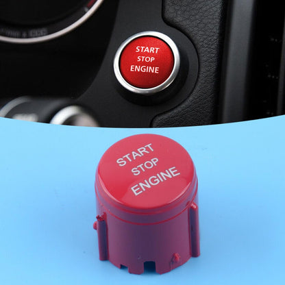 ya 8 8.24 baidi Red Car Start Stop Engine Switch Cover Fits for Land Rover Discovery 10-13 