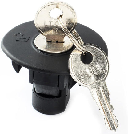 ya 5 8.10 for Ford F-150 Locking Gas Tank Fuel Cover Plug Cap with 2 Keys 8U5Z9C268B New
