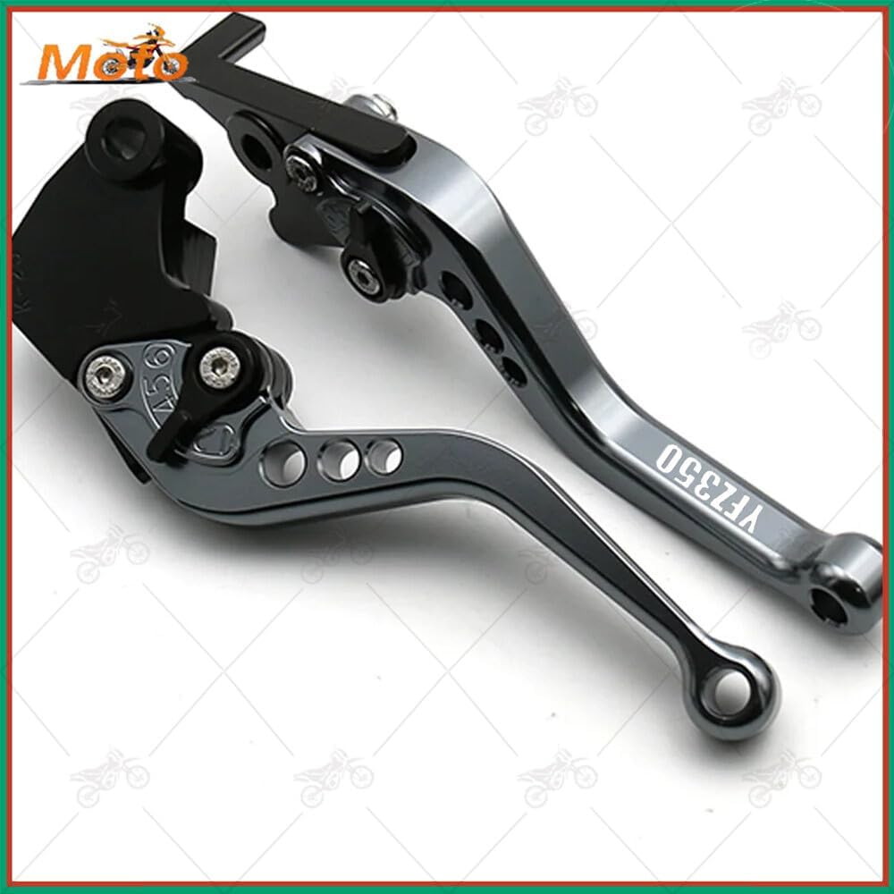 ya 4 8.24 baidi for Yamaha YFZ 350 Banshee 2002-2008 CNC Brake & Clutch Lever LEVERS Set Short