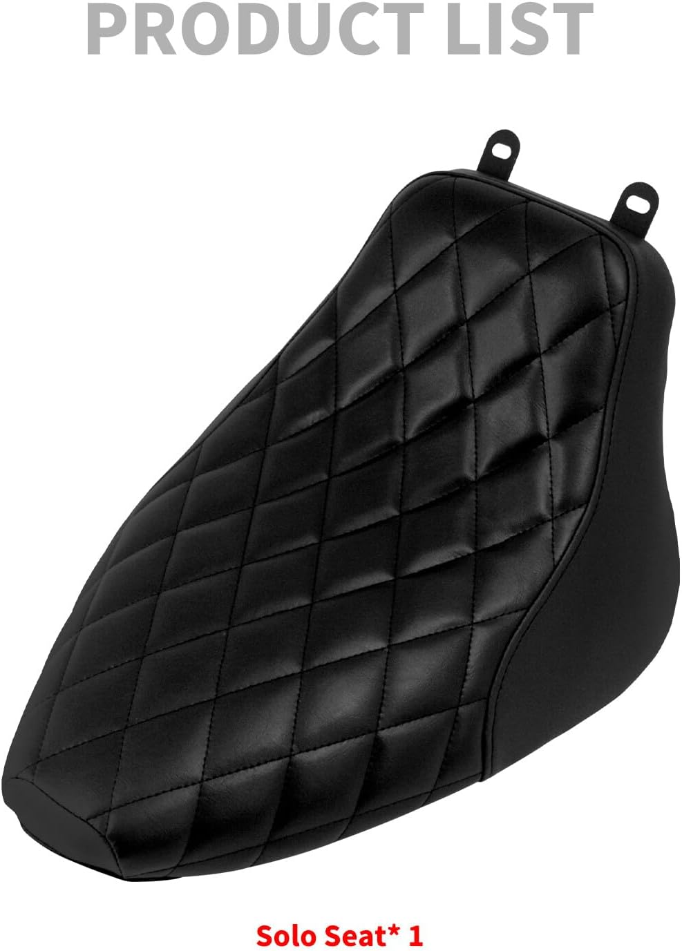 ya 5 8.24 baidi Driver Solo for SEAT Black Stitching for Harley Heritage Softail FLSTC Deluxe 06-17