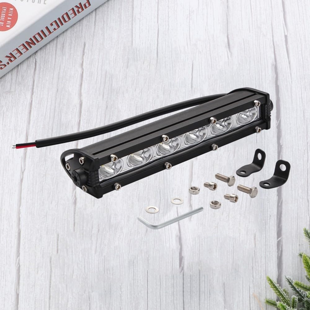 ya 13 9.15 baidi 8 Inches Spotlights Grid Warning Beacon for Trucks Ultra-thin Strobe