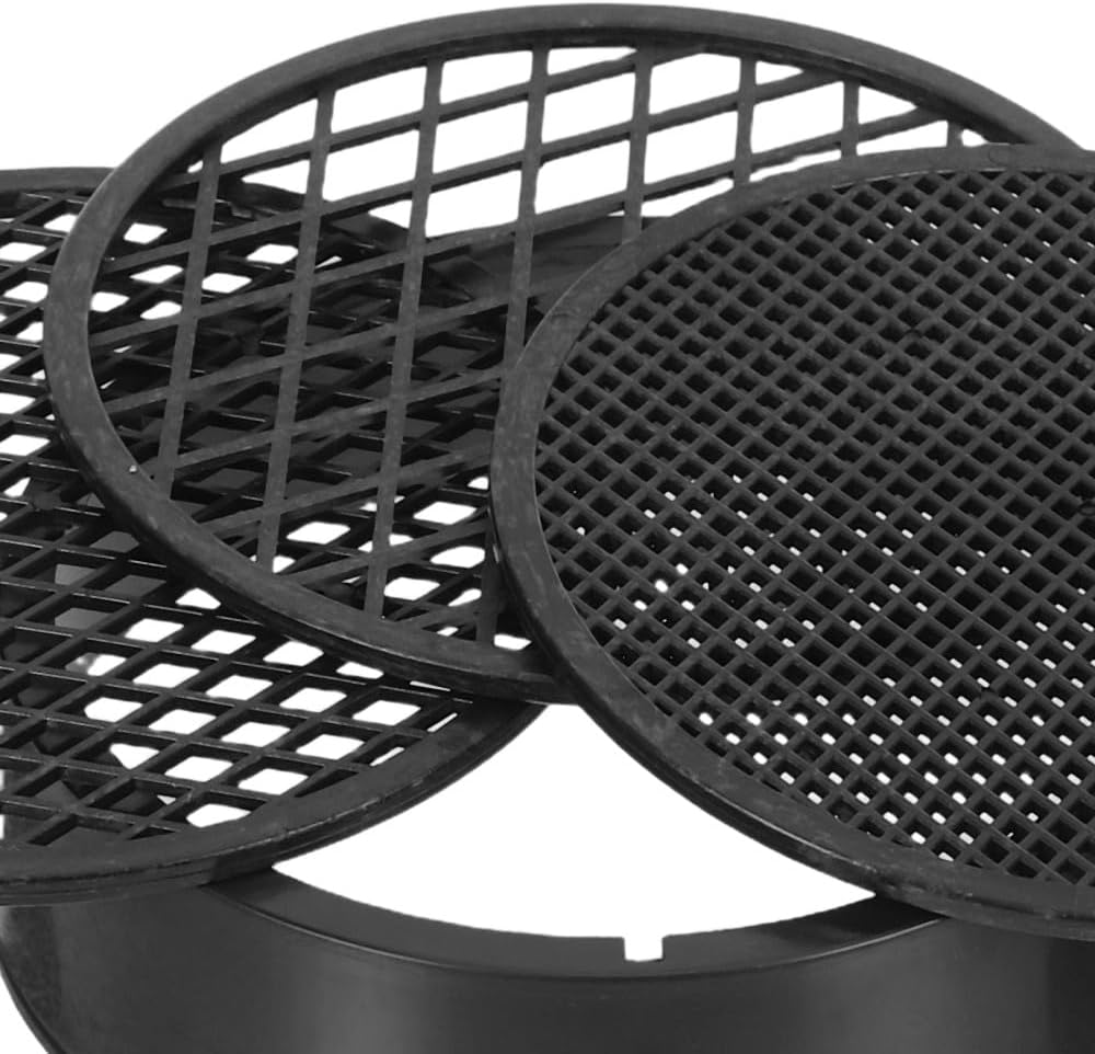 ya 14 9.20 baidi 2 Sets/8pcs Garden Strainer Soil Shaker Sieve Litter Sifter Sifting Pan-1