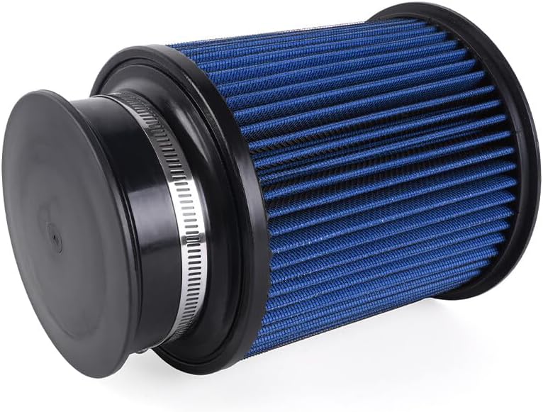 ya 13 9.15 baidi Blue 4 102mm High Flow Inlet Round Dry Air Filter Cold Air Intake Replacement
