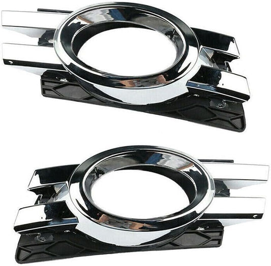 ya 4 8.10 Pair Chrome Front ?Fog Light Trim Cover for Mercedes-Benz 07-09 GL320 GL350 X164