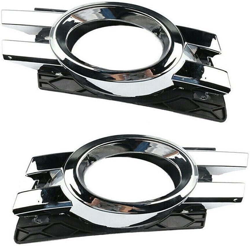 ya 7 8.24 baidi Pair Chrome Front ?Fog Light Trim Cover for Mercedes-Benz 07-09 GL320 GL350 X164