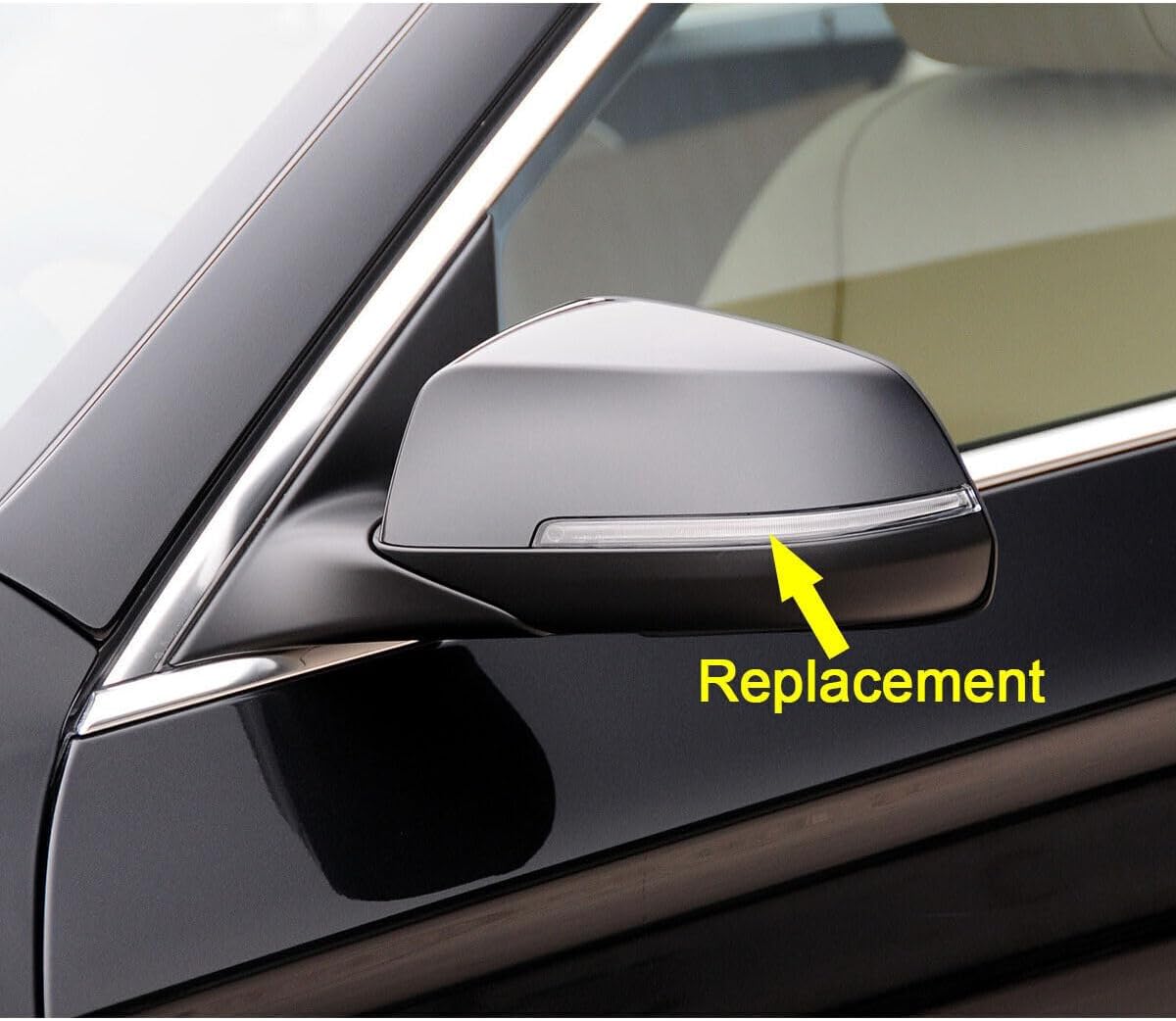 ya 4 8.24 baidi Left door mirror turn signal light suitable for BMW 5' 6' 7' F01 F02 F06 F07 F10 F13