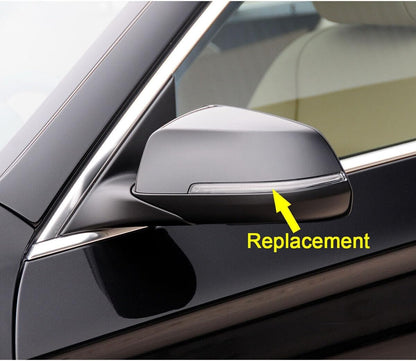 ya 4 8.24 baidi Left door mirror turn signal light suitable for BMW 5' 6' 7' F01 F02 F06 F07 F10 F13