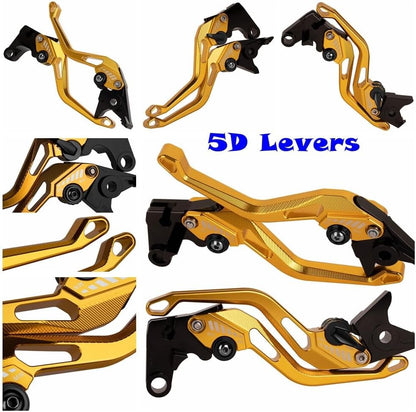 ya 8 8.24 baidi for Suzuki Katana 1000 2018-2022 5D Brake Clutch Levers 2021 2020 2019 CNC Pair