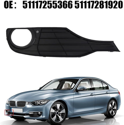 ya 13 9.15 baidi FOR 3 SERIES F30 F31 11-16 FRONT BUMPER FOG LIGHT FULL CLOSED GRILLE Right