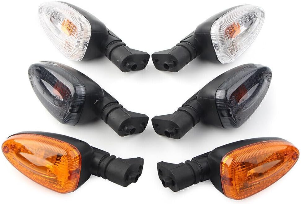 ya 13 9.15 baidi for BMW F650GS R1200GS F800GS HP2 Enduro Turn Signal Light Indicator Amber Lens