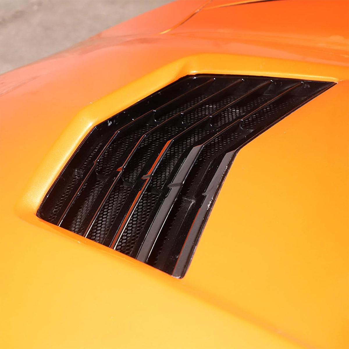 ya 4 8.14 Range Hood Vent Anti-Clog Grille Cover External Suitable for Corvette C7 2014-19