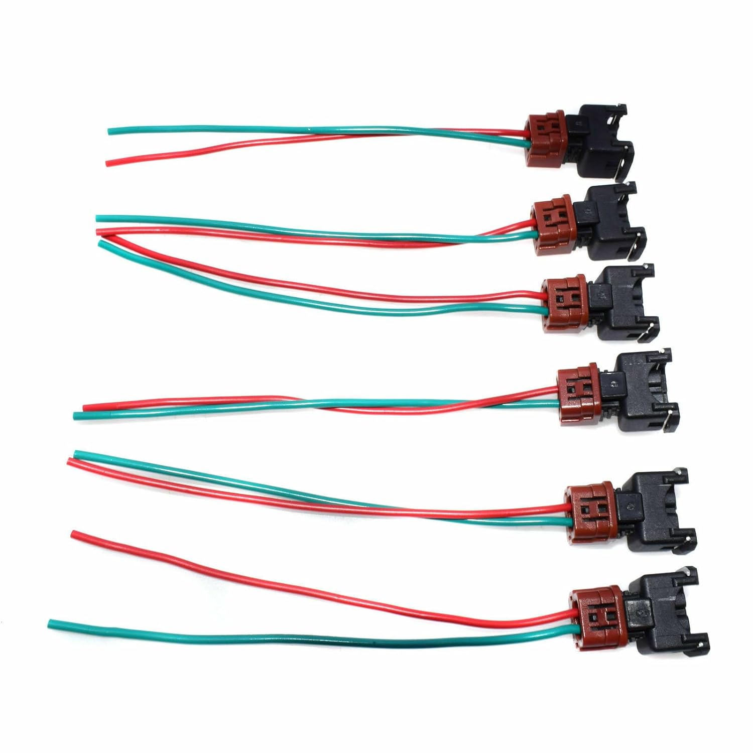 ya 4 8.8 Fuel Injector Connector Pigtali Harness Plug 6 Pieces Suitable for Nissan 300ZX Maxima 3.0L