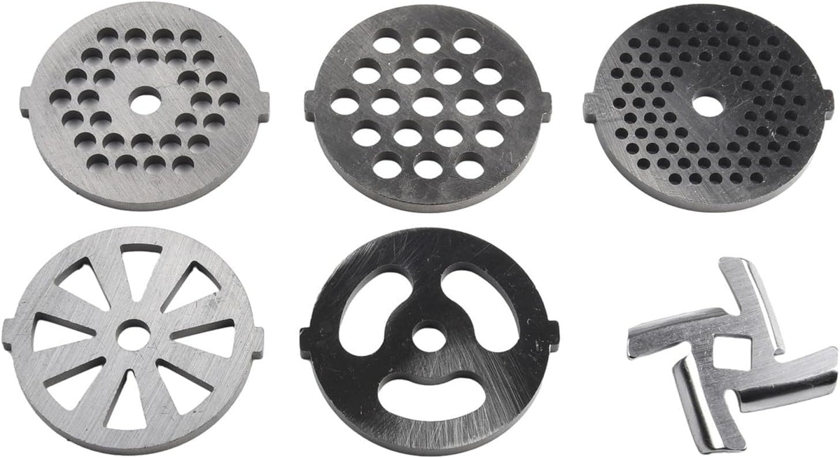 ya 14 9.20 baidi Complete Set of Meat Grinding Discs and Blades in High Grade Stainless Steel-1