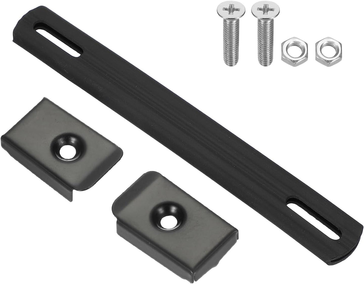 ya 26 10.21 baidi 6.3 Inch Rubber Handle Strap Replacement with Metal End Caps, Black