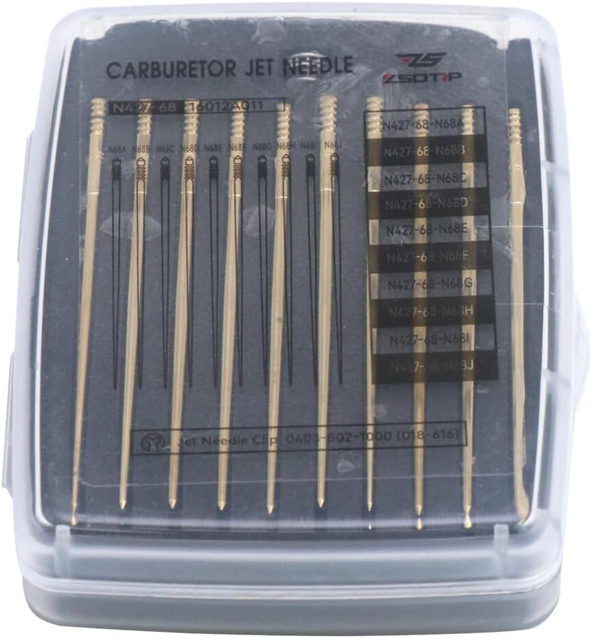 ya 2 8.15 Motorcycle Carburetor Needle Jets 10pcs Carb N427-68-N68 Oil Needle Jet Kit