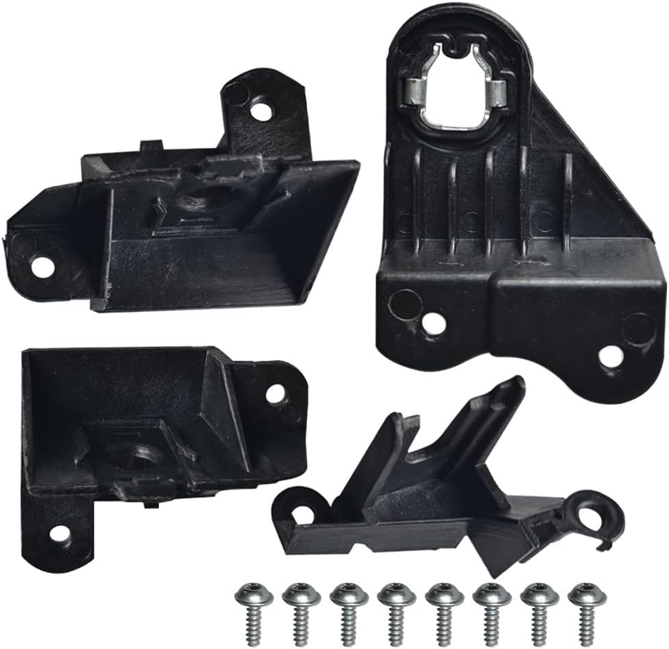 ya 5 8.10 Front Right Side Headlight Repair Kit Black for X1 F48 2014-2019 /X2 F39 2016-19