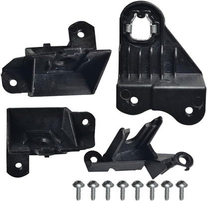 ya 5 8.10 Front Right Side Headlight Repair Kit Black for X1 F48 2014-2019 /X2 F39 2016-19