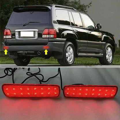 ya 4 8.8 for Lexus LX470 1998-2007 LED rear bumper brake light fog light repair kit 