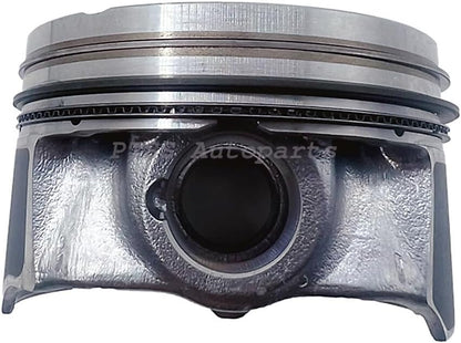 ya 4 8.14 06H107065BE 4 Pcs KS Pistons&Rings OE for SEAT Altea 2007-10 Leon 2007-10 2.0T