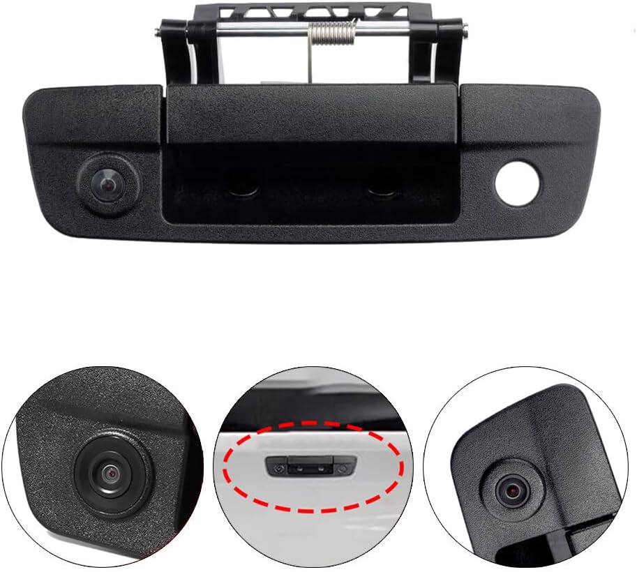 ya 9 10.24 Rear Tailgate Handle with Camera Hole #68197873AA for Ram 1500 2500 3500