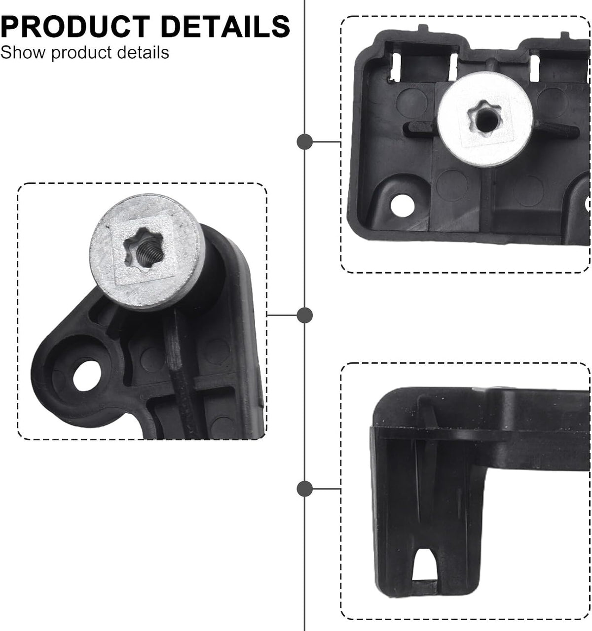 ya 23 10.7 baidi Front Pair Headlight Bracket Repair Kit For Mercedes For A CLASS #A1778201701