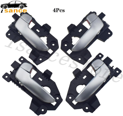 ya 5 8.24 baidi Front and Rear Left Chrome Inner Door Handle for Kia Carens Rondo 2013-2016