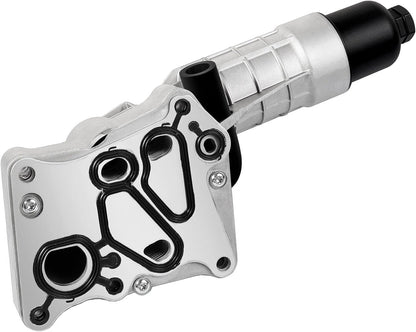 ya 12 10.8 baidi Aluminum Engine Oil Cooler Filter Housing Assembly Adapter with Gasket