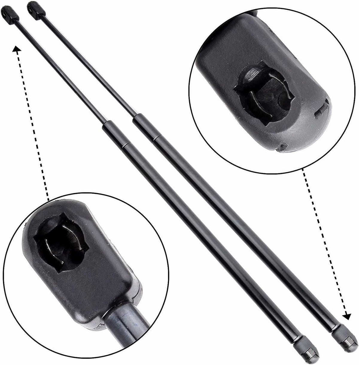 ya 10 9.16 baidi 1 Pair Rear Liftgate Hatch Tailgate Lift Supports Struts Shocks Fit for Cadillac/for GMC