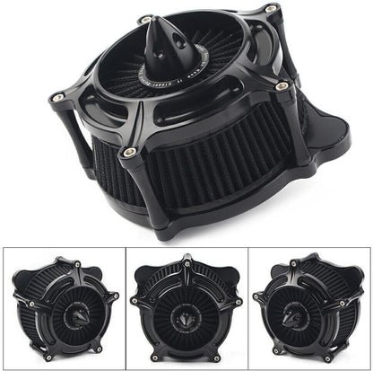 ya 5 8.24 baidi Motorcycle Air Intake Filter Cleaner Black For Harley Road Glide FLTR 2008-2016