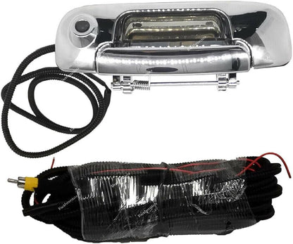 ya 10 9.16 baidi for Dodge for Ram 1500-3500 Chrome Rear Tailgate Handle &Camera&Wiring Harness