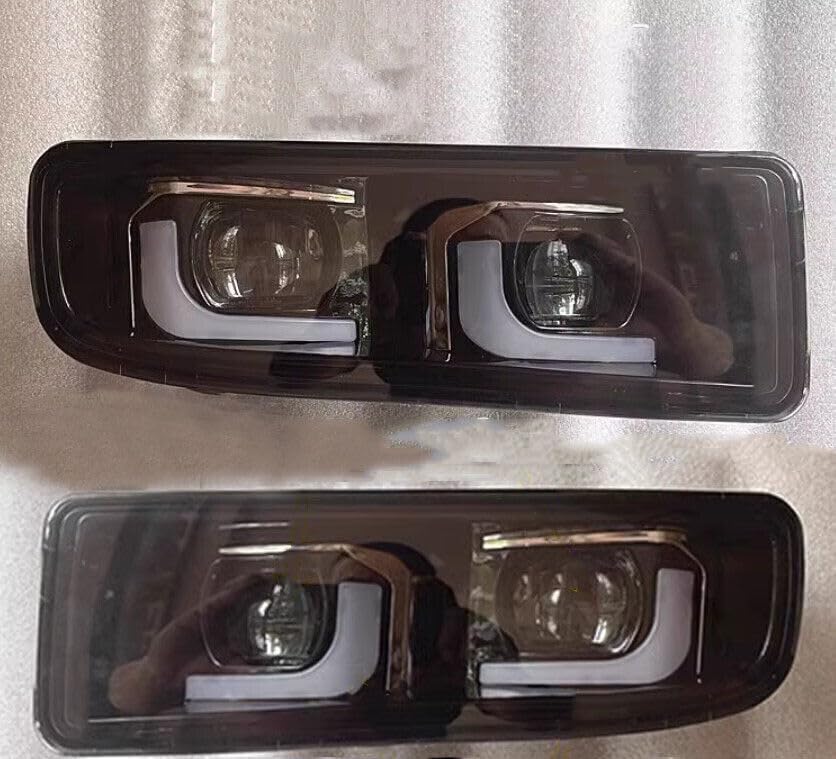 ya 10 9.16 zhengce LH+RH LED fog lights fog lights daytime running lights for Lexus LX470 1998