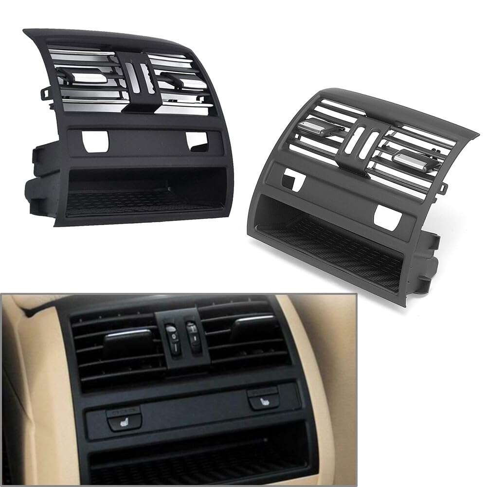 ya 9 10.24 Rear Center Console Fresh Air Outlet Vent Grille Grill Cover Fit for BMW 5