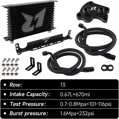 ya 12 10.8 baidi LR AN10 13Row Oil Cooler Kit for BMW for Mini Cooper S Super for Charger R50 R52 R53 1.6L