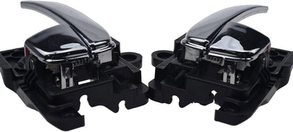 ya 4 8.8.2 Pair Inside Door Handle Chrome Left & Right Side for Elantra Sedan 2009-2010