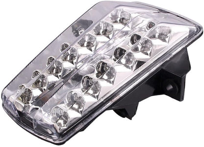ya 4 8.8.2 LED Tail Lamp Rear Taillight Running Light Clear Lens Fit for Suzuki SV650 2003-2008