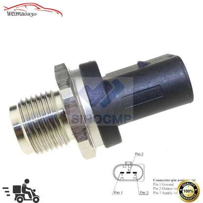 ya 5 8.24 baidi Fuel Rail Pressure Sensor A0061536528 A0061533328 Suitable for Mercedes-Benz W211 2.0