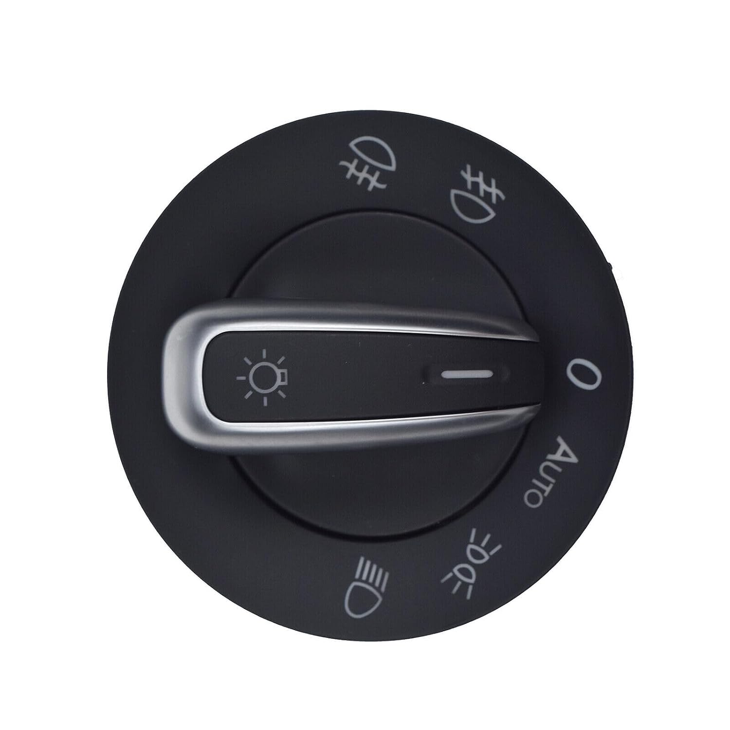 ya 4 8.8.2 Chrome Headlight Control Switch for VW for Tiguan for Jetta for Golf MK5 for Passat B6 GTI