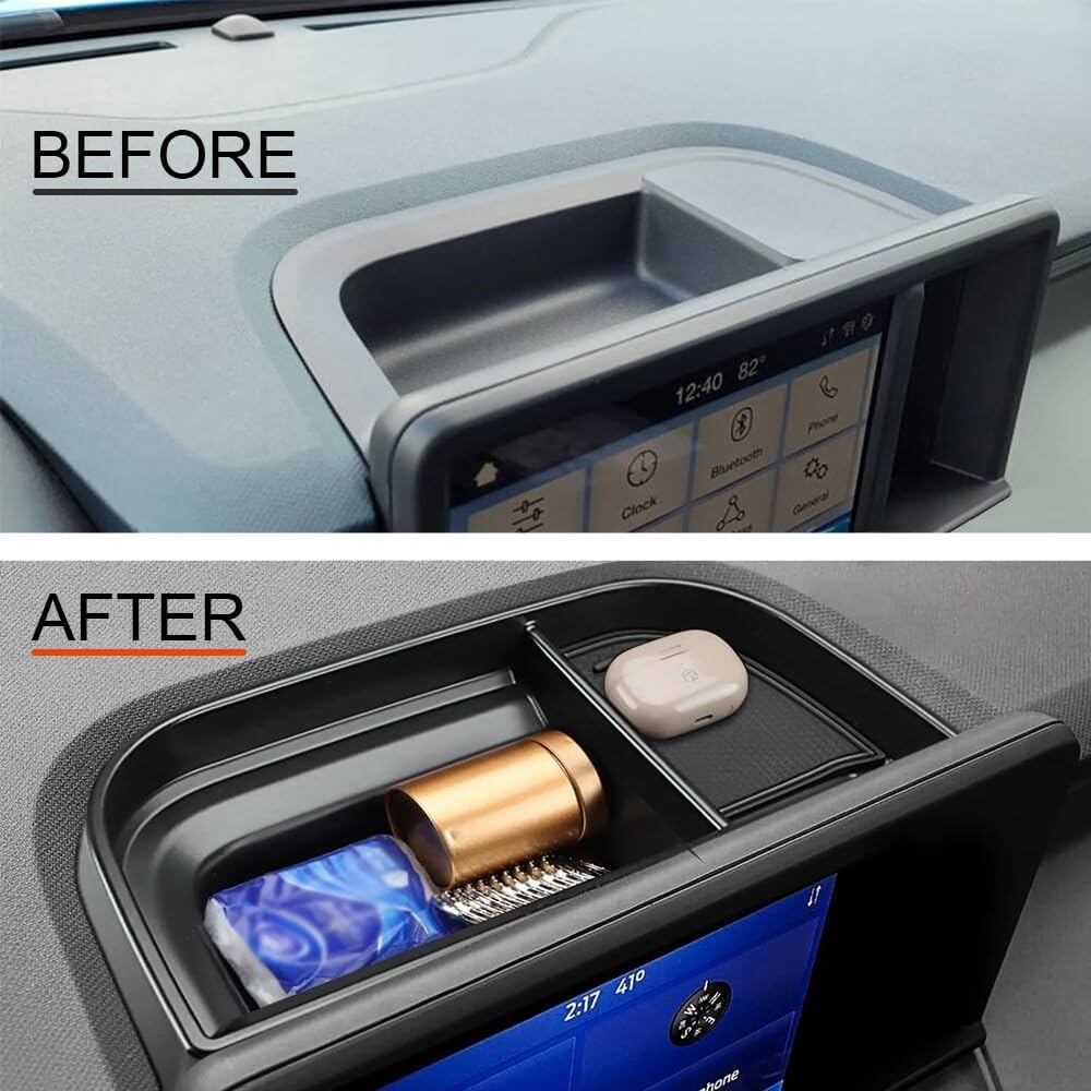 ya 5 8.10 Non slip For 2022-2024 for Ford Maverick Console Dashboard Storage Organizer Tray
