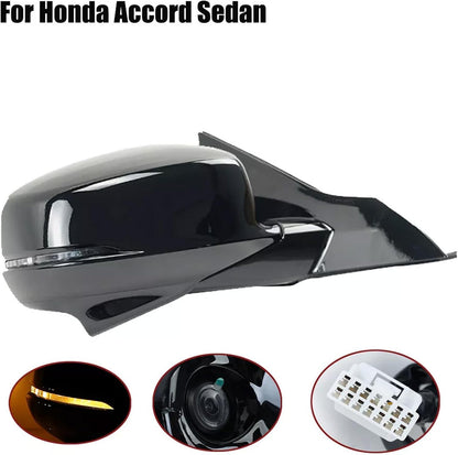 ya 11 9.14 baidiPassenger Right Side View Mirror Heated Camera, for Honda for Accord Sedan 2013-201fY